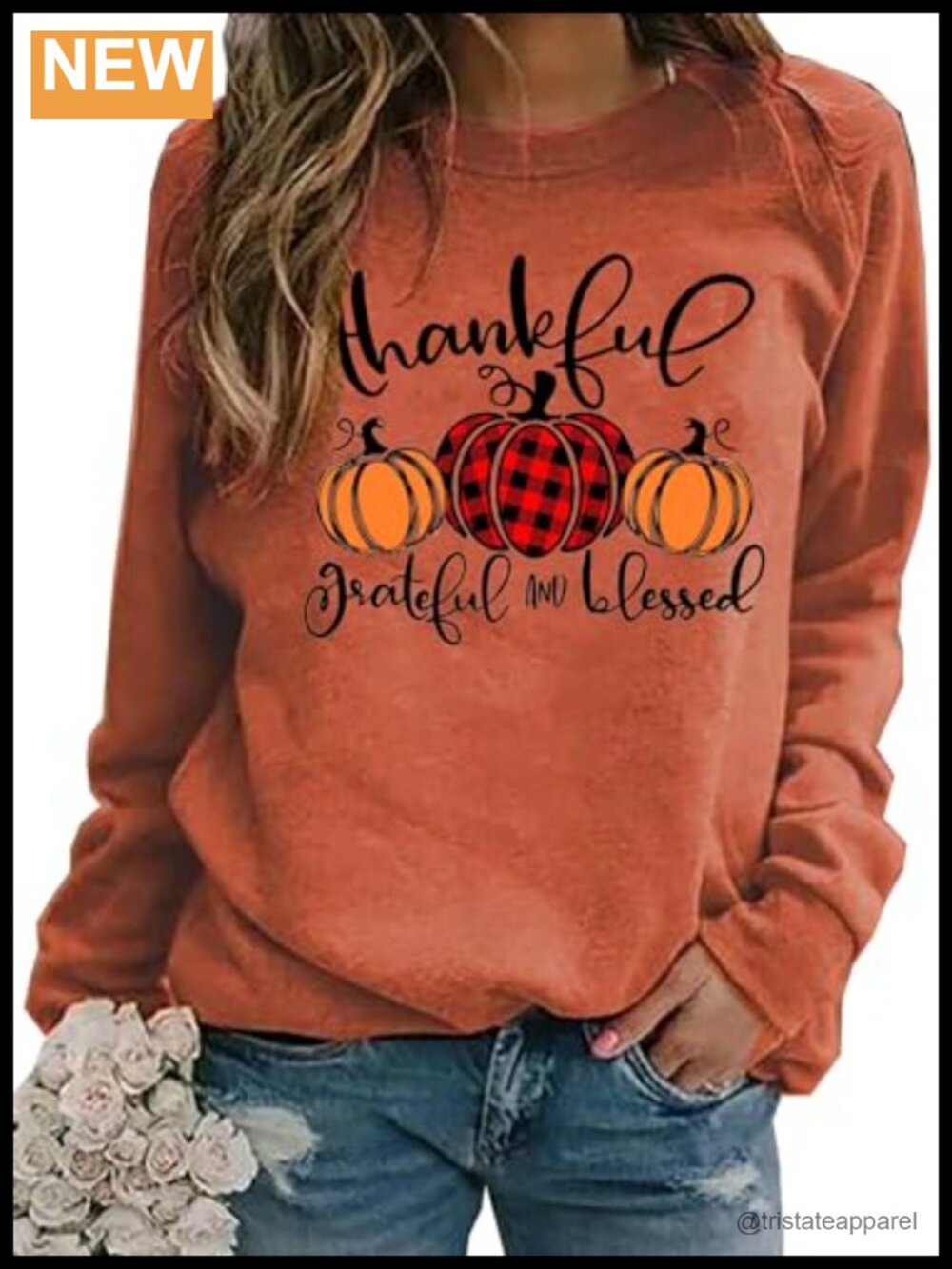 Women's It's Fall Y'all Pumpkin Sweatshirt Cotton Long Sleeve Pullover